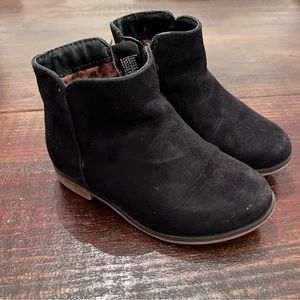 Cat & Jack Toddler Boots BLACK Size 7